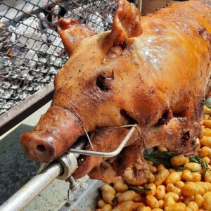 cochon grille